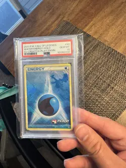 Play! Pokemon Call Of Legends Crosshatch Holo Energies. Lot Of 6 Graded Cards - Image 5