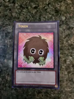 Yu-Gi-Oh Card - LC03-EN006 - PINK KURIBOH TOKEN (ultra rare holo) - NM y17 - Image 1