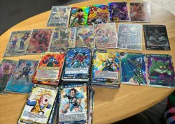 Lot of 300 Dragon Ball Z Cards Vintage Holos Foils Rare Anime - Image 1