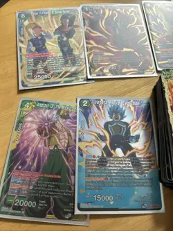 Lot of 300 Dragon Ball Z Cards Vintage Holos Foils Rare Anime - Image 2