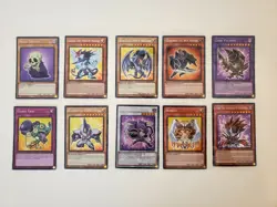 Yugioh Battles of Legends: Monster Mayhem Complete Chibi Set Secret Rare BLMM - Image 1