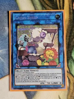 Yugioh Cross-Sheep MP21-EN018 Secret Rare 1st Ed NM - Image 1