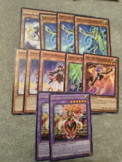 Yu-Gi-Oh Melodious Deck Core Shopina, Sonata, Soprano, Canon, Aria And Schuberta - Image 1