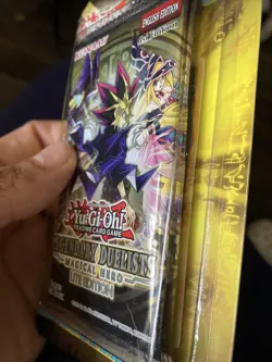 Yu-Gi-Oh! Legendary Duelists Magical Hero Lite Edition Booster Lot Of 5 Packs - Image 2
