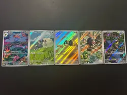 Pokemon TCG Illustration Rare Lot of 5 Cards - Image 1