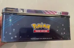Pokemon Collectors Chest Winter 2022 Lunch Box Tin Dialga & Palkia with cards+ - Image 2
