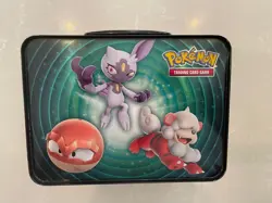 Pokemon Collectors Chest Winter 2022 Lunch Box Tin Dialga & Palkia with cards+ - Image 4