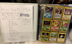 Binder #12 522 NON-ENGLISH Pokemon Cards Vintage and Up - Image 1