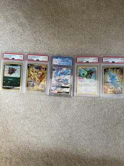 Graded Pokemon Lot - Card Collection Boxes. - V Or Higher Only Read Descriptions - Image 1
