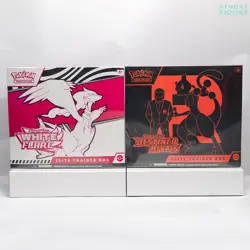 Pokemon TCG ETB Bundle - White Flare & Destined Rivals (Lot of 2, Sealed) - Image 1