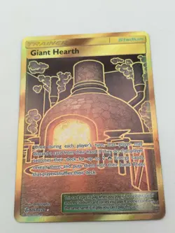 Giant Hearth - 263/236 - Pokemon Cosmic Eclipse Sun & Moon Secret Rare Card NM - Image 1