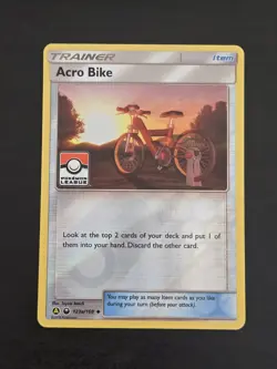 Pokemon TCG - Acro Bike 123a/168 (Stamped) Lot of 3 - Reverse Holo League Promo - Image 5