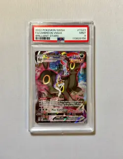 Pokemon Psa 9 Umbreon Vmax #23 SS Brilliant Stars Art Rare English 2022 - Image 1