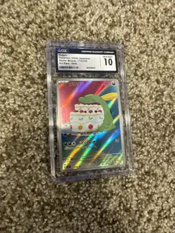 CGC 10 Gulpin 112/102 AR Art Rare Stellar Miracle sv7 Pokemon TCG - Image 1