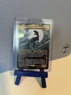 MTG Indoraptor, the Perfect Hybrid (Borderless) - 15 / English / Near Mint - Image 3