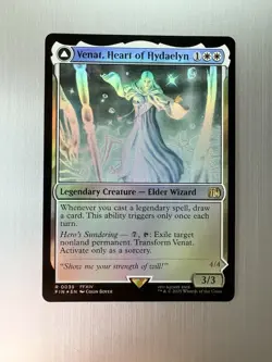 Venat, Heart Of Hydaelyn - 39 - Magic: Final Fantasy MTG - Rare - FOIL - FFXIV - Image 1