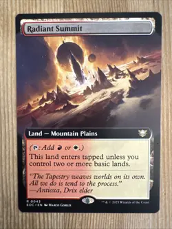 Radiant Summit - Extended Art Commander: Edge of Eternities - Image 1
