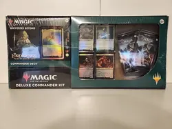 Magic the Gathering LOTR Deluxe Commander Set Riders of Rohan Lord Of The Rings - Image 1