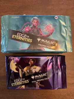 2025 Magic the Gathering MTG Edge of Eternities (13) Foil & (29) Promo Pack box - Image 1