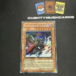 YUGIOH GORZ THE EMISSARY OF DARKNESS SECRET RARE RP02-EN000 LIMITED EDITION - Image 1