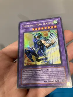 Yugioh EEN-EN034 1st Edition Elemental Hero Tempest Ultra rare - Image 1