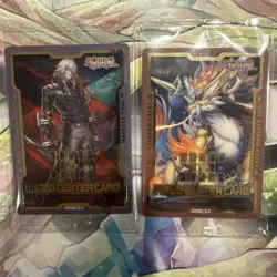 Yu-Gi-Oh! Field Center Cards K9-00 Lupis (Justice Hunters) Dracotail Urgula BOTH - Image 1