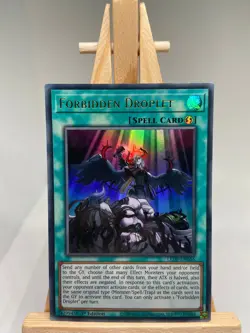 Forbidden Droplet - Ultra Rare 1st Edition LED9-EN056 - NM - YuGiOh - Image 1