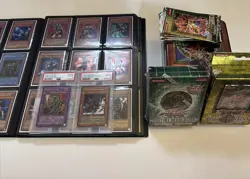 Yugioh Binder Collection Cards - Many Holos Sealed SE Boxes - Image 1