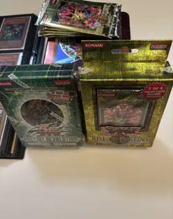 Yugioh Binder Collection Cards - Many Holos Sealed SE Boxes - Image 2
