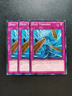 Yu-Gi-Oh - Dust Tornado 3X - Full Playset - Image 1