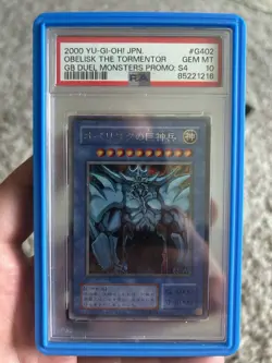 Yu-Gi-Oh Duel Monster Obelisk the Tormentor G4-02 Promo S4 Set 2000 PSA 10 - Image 1