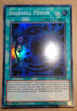 Yugioh Shaddoll Fusion SDSH-EN049 Super Rare 1st Edition - Image 1