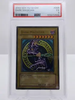 Yu-Gi-Oh PSA 8 Blue Eyes White Dragon + 3 more PSA graded Vintage Yu-Gi-Oh cards - Image 4