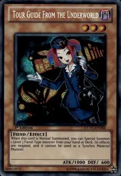 Tour Guide From the Underworld EU CREASES 1st Ed Secret EXVC-EN084 Yu-Gi-Oh! - Image 1