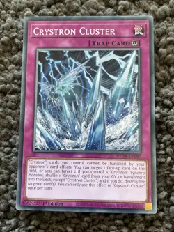 Yu-Gi-Oh! TCG 3x Crystron Cluster SUDA-EN080 Common Playset NM/M - Image 3