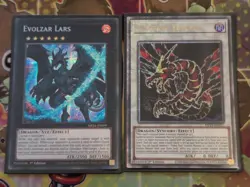 MP24-EN099 Evolzar Lars Secret & EN027 Ultimaya Tzolkin Qtr Secret YuGiOh Mint - Image 1