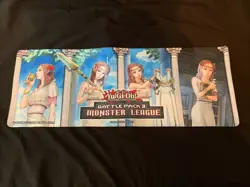 Yu-Gi-Oh Battle Pack 3 Monster League Card Game Playmat 1996 Forbidden Ship Fast - Image 1