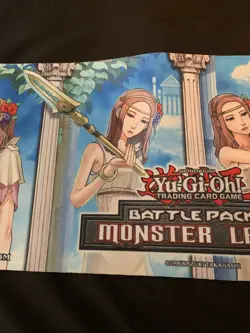 Yu-Gi-Oh Battle Pack 3 Monster League Card Game Playmat 1996 Forbidden Ship Fast - Image 3