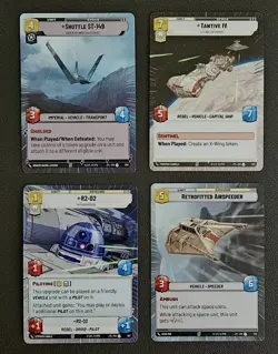 Star Wars Unlimited - Jump To Lightspeed Hyperspace Uncommon Full SET 60 Cards - Image 5