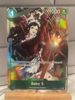 One Piece Card Game PRB-01 The Best - Baby 5 OP04-032 ENG Alt Art - Image 1