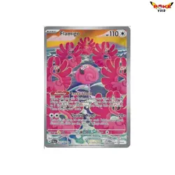 227/193 Flamigo : Illustration Rare Card :SV-02 Scarlet & Violet Paldea Evolved - Image 1