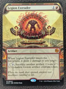 MtG Legion Extruder Non-Foil Showcase Mythic Rare Thunder Junction Big Score 042 - Image 1