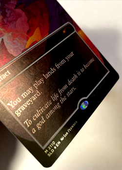 MTG Crucible of Worlds (Galaxy Foil) Secret Lair Alien Auroras 2110 NM - Image 2