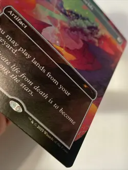 MTG Crucible of Worlds (Galaxy Foil) Secret Lair Alien Auroras 2110 NM - Image 3