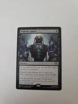 MTG Diabolic Intent - The Brothers' War (BRO) - Regular - 089/287 - Near Mint - Image 1