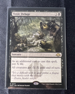 MTG Toxic Deluge R 0277 Regular Rare Modern Horizons 3 MH3 NM - Image 1