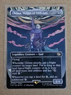 MTG Final Fantasy Ultima, Origin of Oblivion (Borderless) Non-foil R 324 - Image 1