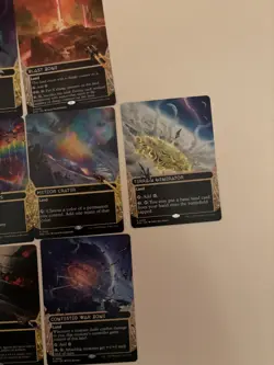 Mtg Edge of eternities Stella site land x21 - grove, swarm yard, blinkmoth - Image 5