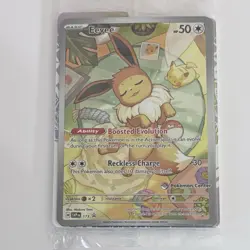 2025 Pokemon TCG Prismatic Evolutions Pokemon Center Eevee #173 Promo Sealed - Image 1