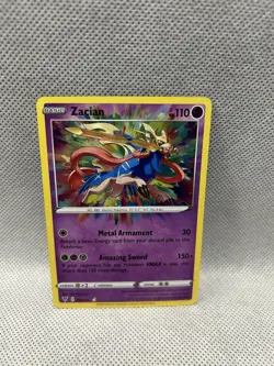 Zacian 082/185 Vivid Voltage NM Holo Foil Amazing Rare Pokemon Card - Image 1